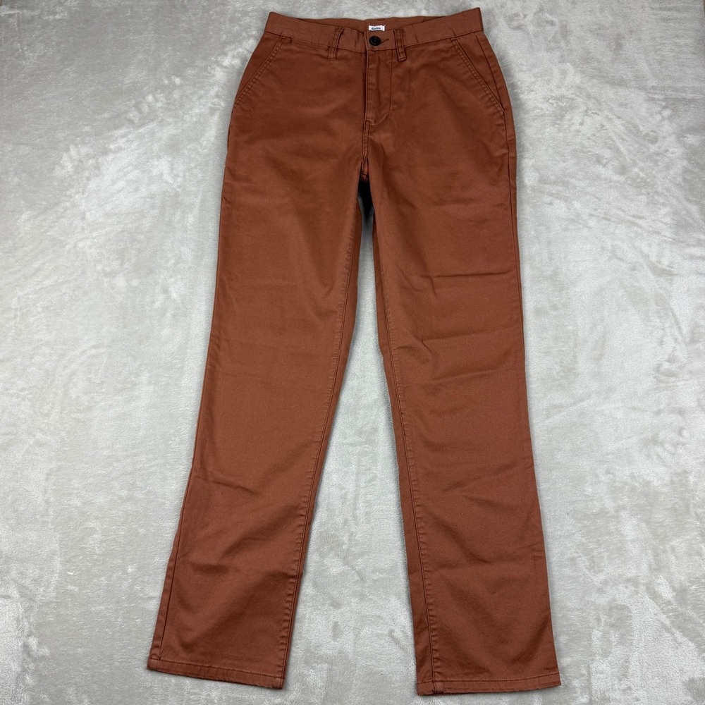 Katin Pants Mens 28 (Fit 28.5x30.75) Copper Brown Kraft Chino Preppy Stretch NWT
